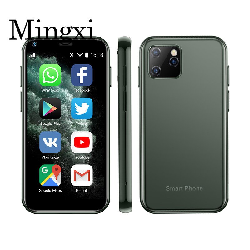 Mini Smartphone Child Phone SOYES XS11 Smallest Cell Phone 2.5 Inch IPS Touch Screen 3G Android Small Smart Mobile Mini Phone